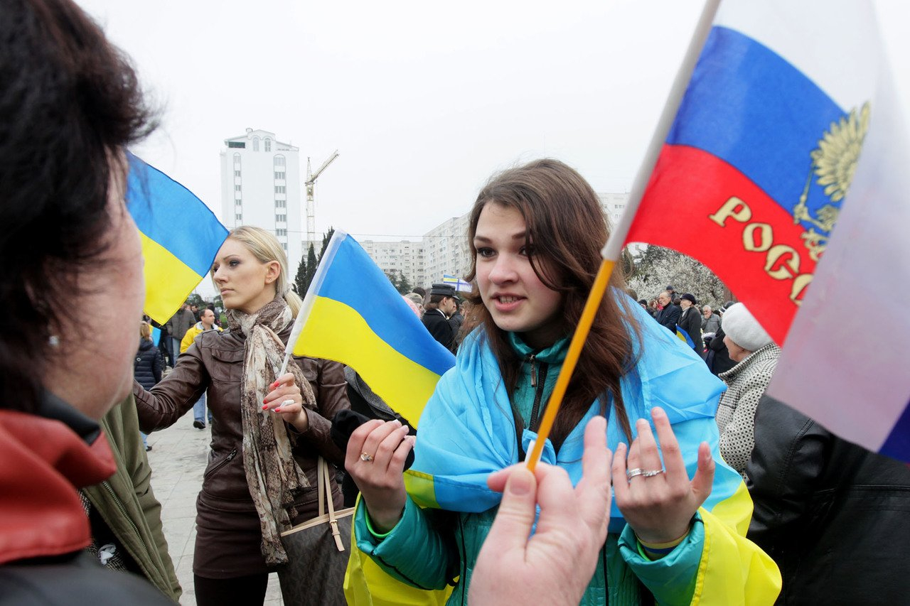Россия против Украины
