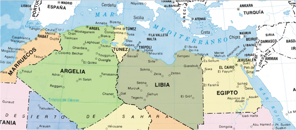 Donde esta egipto en el mapa Donde esta egipto en el mapa