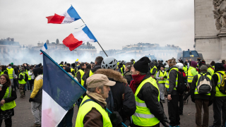 Flickr. Olivier Ortelpa - Paris, Gilets Jaunes - Acte IX  Place de l'Etoile, le 12/01/2019