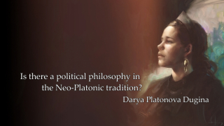 Is there a political philosophy in the Neo-Platonic tradition?