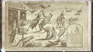 “I Granger contro le locuste” - Henry Worrall (1874-1875 circa).