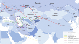 Transportcorridors van Eurazië - Vooruitzichten en problemen