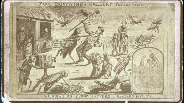 “I Granger contro le locuste” - Henry Worrall (1874-1875 circa).