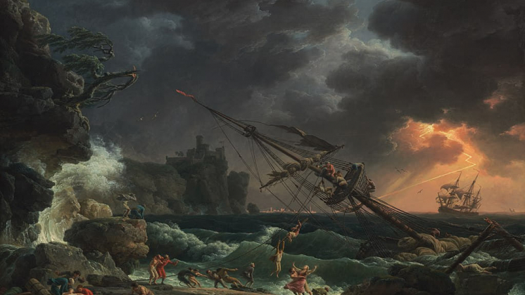 "Shipwreck." Joseph Vernet (1772).